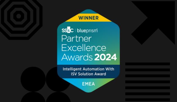 C TWO wins Blue Prism Partner Award: IA with ISV Solution EMEA